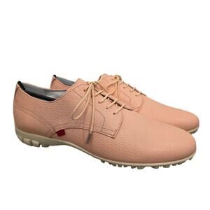 Marc Joseph New York Oxford Shoes Womens 9.5 Pink Leather Lace Up